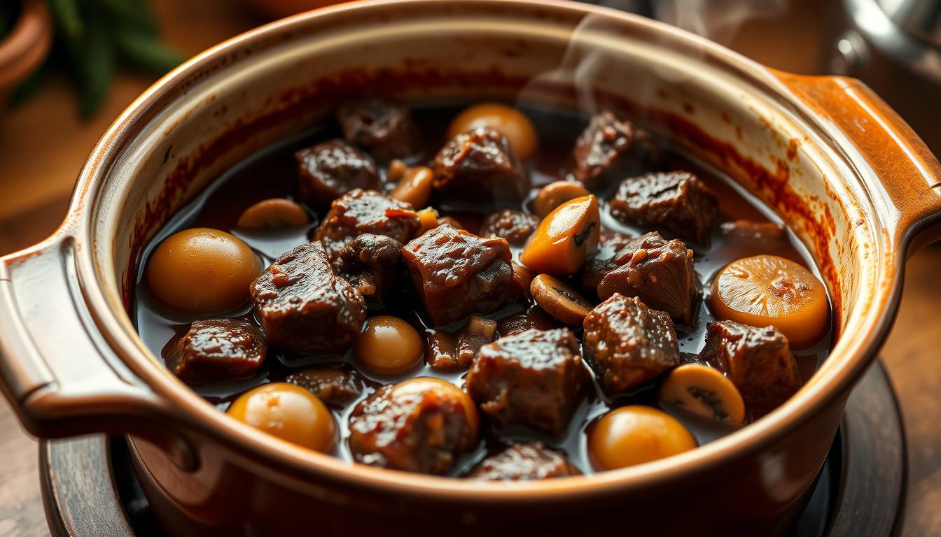 boeuf bourguignon recette de grand-mère​